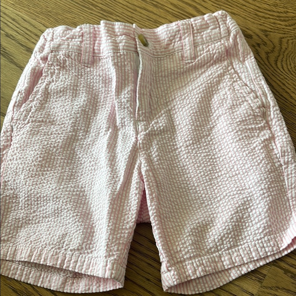 Janie and Jack Pink Bermuda Bottoms